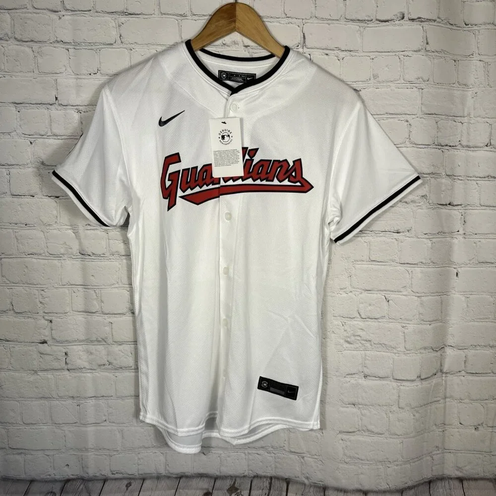 New Nike Cleveland Guardians Kids Jersey Large‎ Shane Bieber Jersey MLB MSRP 125